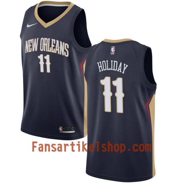 NBA New Orleans Pelicans Trikot Jrue Holiday 11 Nike 2017-18 marineblau Swingman - Herren NBA New Orleans Pelicans Trikot Jrue Holiday 11 Nike 2017-18 marineblau Swingman - Herren